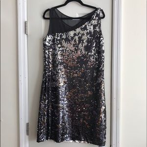 CALVIN KLEIN Sequin dress